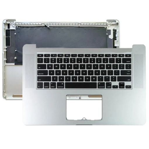 MacBook Pro 15 A1398 2013-2014 US Keyboard with Silver C Shell - 1