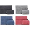 Surface Pro 7/7+ Red Sheepskin Leather Case with Pen Slot & Power Bag - 2