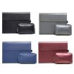 Surface Pro 7/7+ Grey Leather Case with Pen Slot & Power Supply Bag - 2
