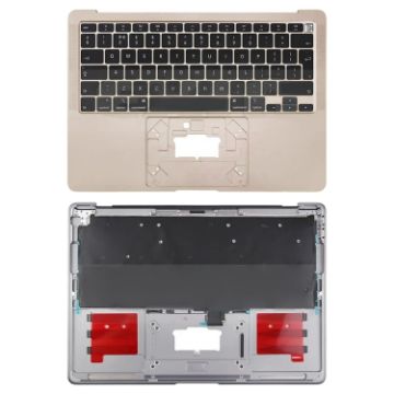 MacBook Air 13 2020 M1 A2337 C-side Cover + UK Keyboard Gold - 1