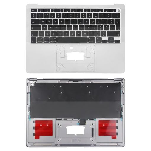 MacBook Air 13 A2179 2020 C-Side Cover + UK Keyboard Silver - 1