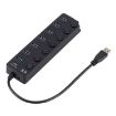 7-Port USB 3.0 Hub with Switch for PC & Laptop - High Speed Expansion - 2