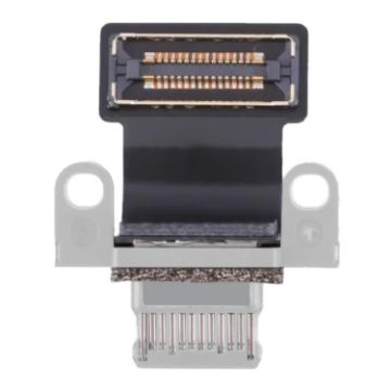 MacBook Pro 14 2023 A2779 Charging Port Flex Cable Silver 821-03084-A - 1