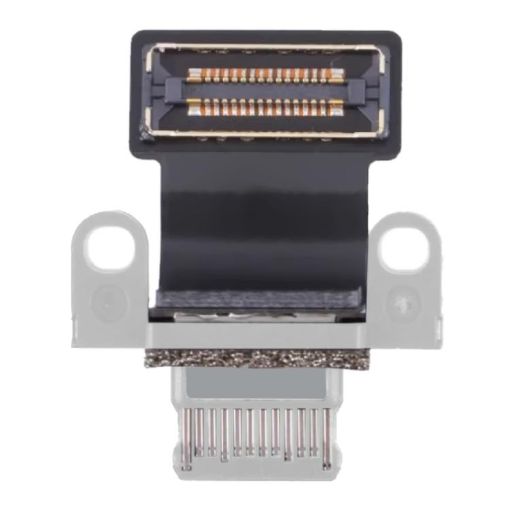 MacBook Pro 16" 2023 A2780 Charging Port Flex Cable Silver 821-03084-A - 1
