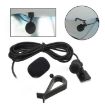 ZJ015MR 3.5mm Angle Plug Car Navigation DVD External Microphone, 3m Length - 5