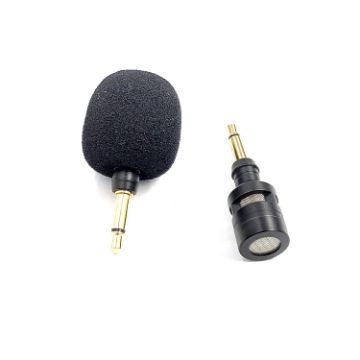 Mono 3.5mm Mini Straight Microphone for Mobile Phone & Tablet - ZJ052MR-01 - 1