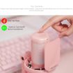FEELWORLD VM1 USB Condenser Gaming Microphone - Pink, Noise Cancel, RGB - 5