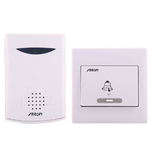 Aiton V006C Wireless Digital Music Doorbell, 150m Receiver Range - 1
