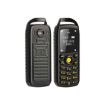 Mini B25 Bluetooth Headphone Mobile Phone, Dual SIM, 2G Network, Black - 2