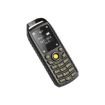 Mini B25 Bluetooth Headphone Mobile Phone, Dual SIM, 2G Network, Black - 3
