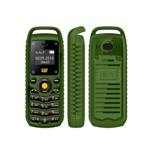 Mini B25 Bluetooth Headphone Mobile Phone, Dual SIM, 2G, MP3, Green - 1