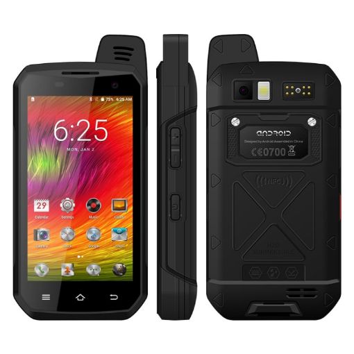 UNIWA B6000 Rugged Phone, 4GB+64GB, IP68, 5000mAh, 4.7" Android 9.0, 4G - 1