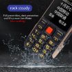 K1 Elder Phone: Waterproof, Shockproof, 4800mAh, Dual SIM, 2G (Green) - 5