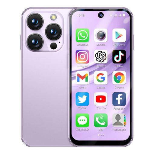 SOYES XS19 Pro 6GB+128GB 3.8" Android 12 Quad Core 4G Dual SIM Purple - 1