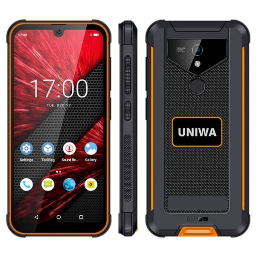 UNIWA F965 Pro Rugged Smartphone 6GB+128GB 6" Android 13 4G NFC SOS - 1