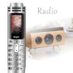 AK007 Mobile Phone: Dual SIM, Noise Reduction, 0.96" Screen, Silver - 8
