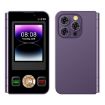 SOYES V-899 Dual SIM Phone, 2.4" & 2.8" Display, 32MB+64MB, Purple - 2
