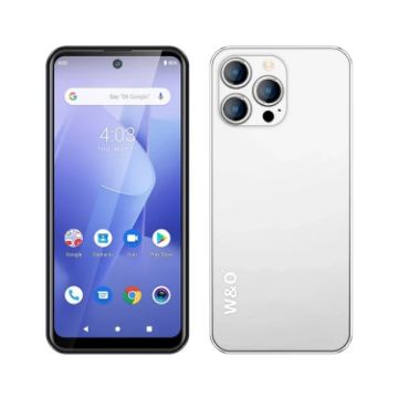 W&O X200 Smartphone, 3GB+32GB, 6.5" Android 10, 4G, White - 1