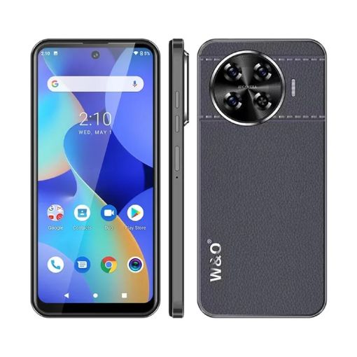 W&O X300 Smartphone, 3GB+32GB, 6.528" Android 10, 4G, Black - 1