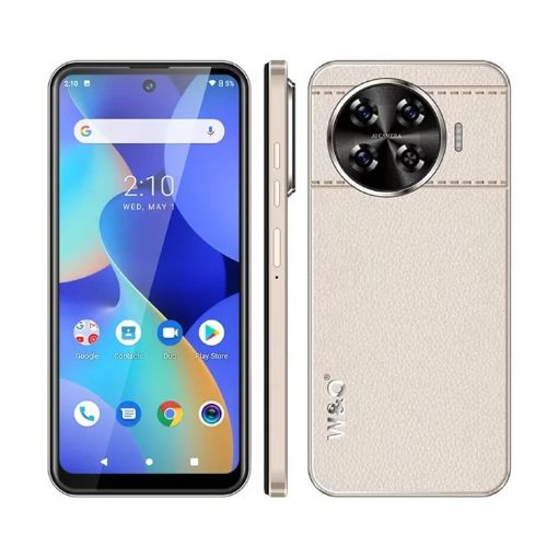 W&O X300 Smartphone, 3GB+32GB, 6.5" Android 10, 4G, Champagne Gold - 1
