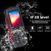 Rugtel R1D Rugged Phone, IP68, 2.4", 2000mAh, Dual SIM, 2G, Red - 8