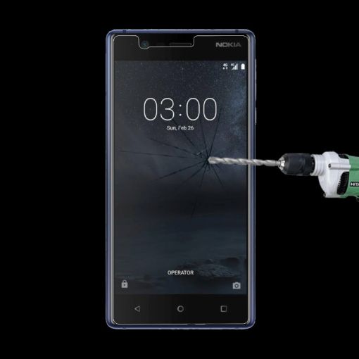 Nokia 3 Tempered Glass Screen Film 0.26mm 9H Explosion-proof - 1