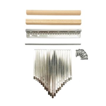 21 Tone Thumb Piano Kalimba with Keys & Pick Accessories Kit - 1