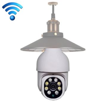 Smart WiFi HD Outdoor Light Bulb Camera with Night Vision & Motion Detection - 1