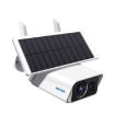 ESCAM QF180 3MP Solar Wifi IP Camera H.265 No Battery (White) - 1