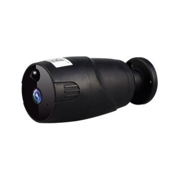 GH6 WiFi Smart Surveillance Camera - Night Vision & Two-Way Audio, Black - 1