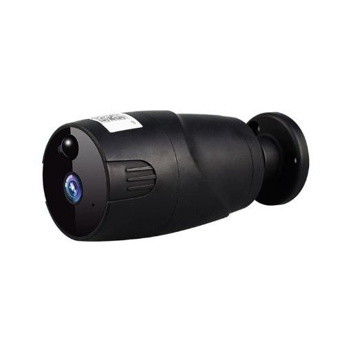 GH6 WiFi Smart Surveillance Camera - Night Vision & Two-Way Audio, Black - 1