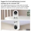 YT64 ICSEE 1080P WiFi Smart IP Camera, Pan-Tilt, Night Vision, US Plug - 7