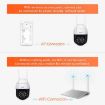 ESCAM QF218 1080P AI Detection WiFi IP Camera, Night Vision, AU Plug - 9