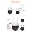 ESCAM QF218 1080P WiFi IP Camera, AI Detection, Night Vision, US Plug - 5