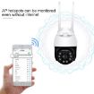 QX36 1080P 3.0MP PTZ WIFI Camera, 360 Rotating, IP65 Waterproof - 4