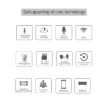 YT48 HD Wireless Indoor Camera, Motion Detection, Night Vision, AU Plug - 5