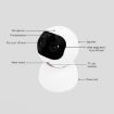 YT48 HD Wireless Indoor Camera, Motion Detection, Night Vision, US Plug - 3