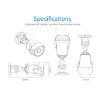 NEO NIP-56AI Outdoor Waterproof WiFi IP Camera with IR Night Vision - 5