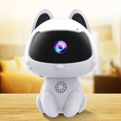 K9 Cute Pets Smart Home Camera - Night Vision, 2-Way Voice, Motion Detection - 1