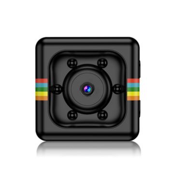 SQ11 Mini DV HD 960P Camera with Night Vision, Monitor Detection & Holder - 1
