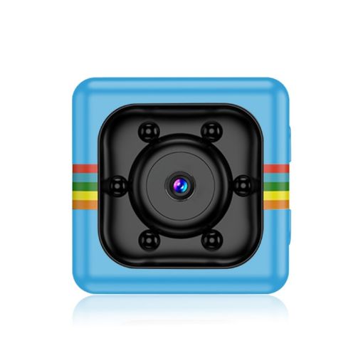SQ11 Mini DV HD 960P Sport Camera with Night Vision & TF Card (Blue) - 1
