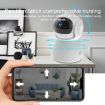 ZAS-5G01 1080P Home 5G WiFi Camera, 128GB, Night Vision, UK Plug - 5