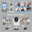 SriHome SH046 4MP FHD Wireless Home Security Camera System (EU Plug) - 9