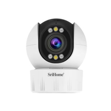 SriHome SH046 4MP FHD Wireless Home Security Camera System UK Plug - 1