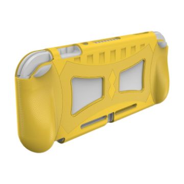 Yellow TPU Soft Protective Shell for Nintendo Switch Lite - Drop Resistant - 1