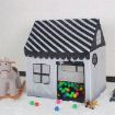 Children's Black & White Play Tent - Small Game House for Kids - 8
