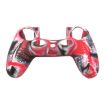 Non-slip Silicone Protective Case for Sony PS4 - Red & Black Cover - 2