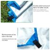 Outdoor Waterproof Sunscreen Beach Awning Tent Sun Shelter (Army Green) - 3
