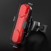 USB Rechargeable Bicycle LED Taillight - Blue Light Tail Lamp - 4
