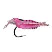 10 PCS 4cm Pink Soft Shrimp Bait Lures with Hook for Fishing - 2